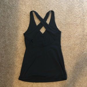 Lululemon criss cross low back tank